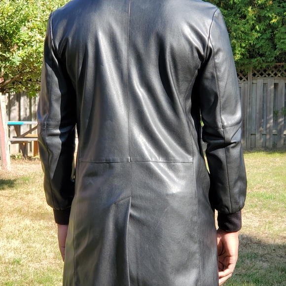 Zara Man faux leather bomber - Picture 8 of 11